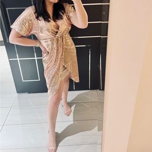 EXPRESS sparkle dress